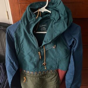 L.L. Bean Teal Outdoor Jacket